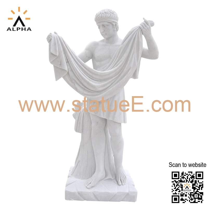 Roman man statue